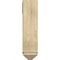 Ekena Millwork Merced Arts and Crafts Rough Sawn Bracket w/ Offset Brace, Douglas Fir, 8"W x 24"D x 32"H BKT0806X24X32MRC03RDF - alternate 2
